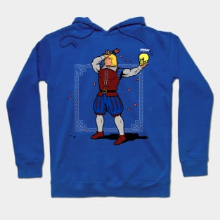 Funny Shakespeare Superhero 80's Cartoon Parody Hoodie